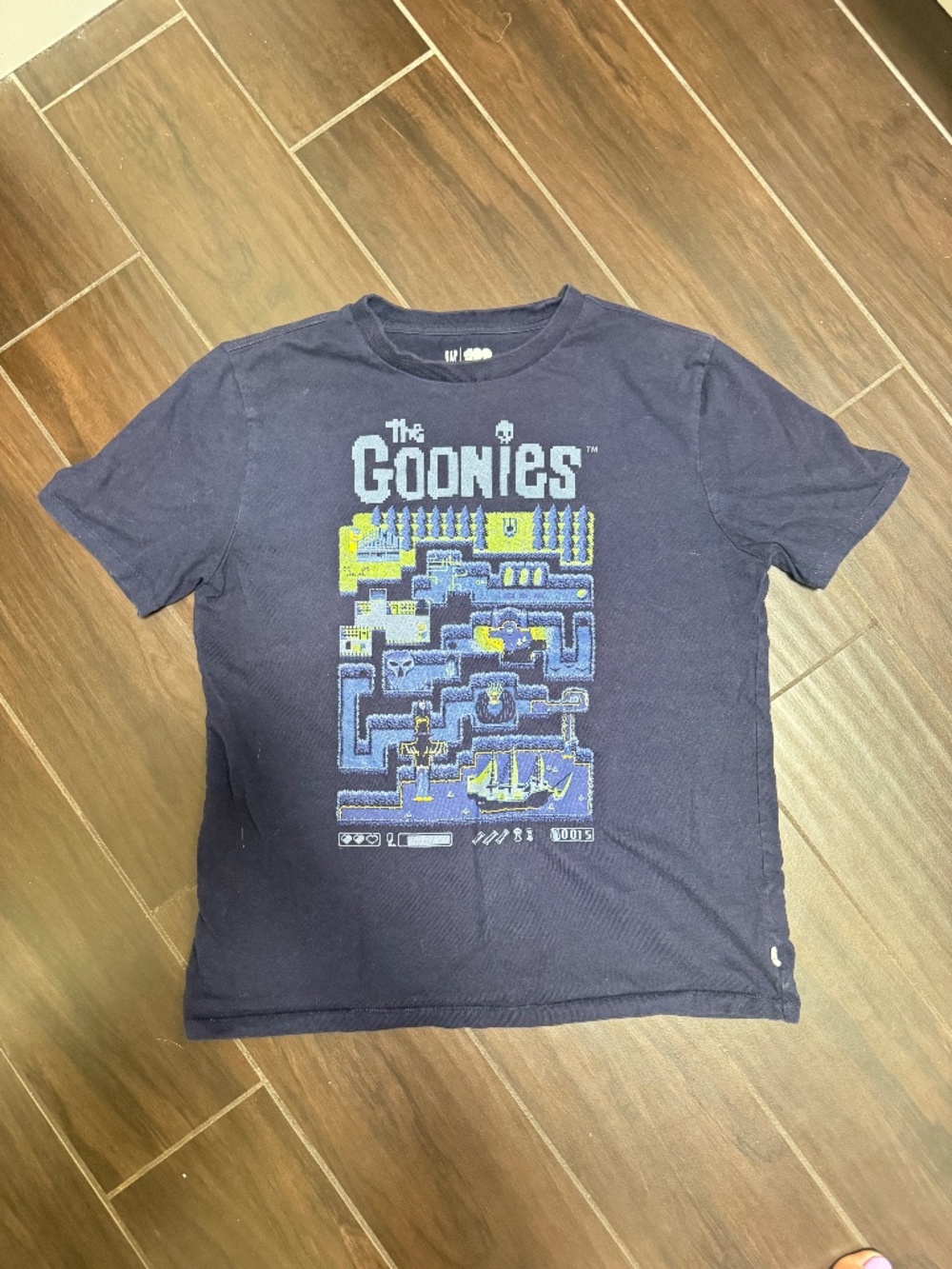 GAP Kids The Goonies Graphic T-Shirt Boys XXL Husky Warner Bros Navy